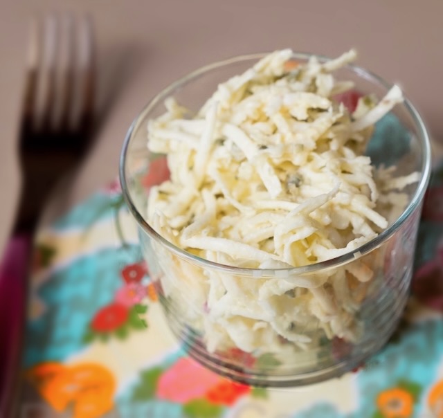 Céleri rémoulade rapé au robot multifonction KitchenAid