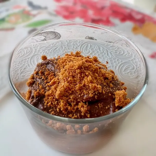 mousse au chocolat réalisée au robot pâtissier KitchenAid