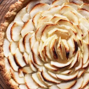 Tarte aux pommes au robot pâtissier KitchenAid