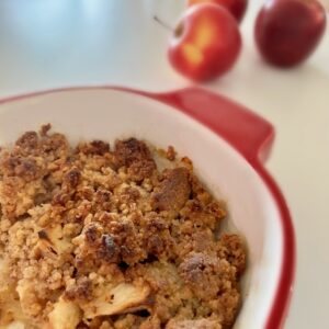 Crumble aux pommes KitchenAid