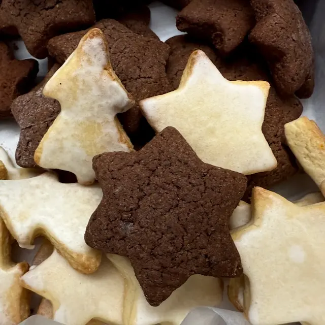 Gateau étoile au chocolat réalisé au KitchenAid Artisan