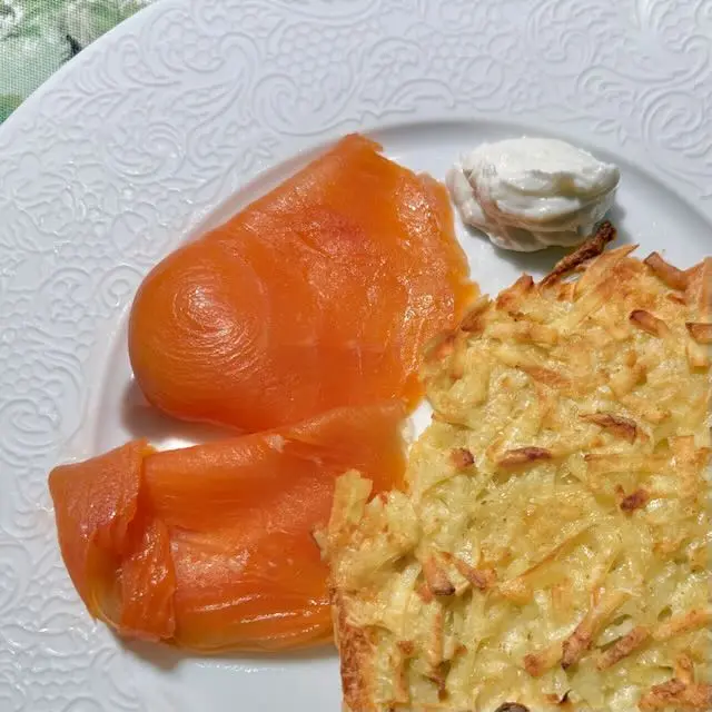 galettes de pomme de terre râpées au robot pâtissier multifonction Kitchenaid´